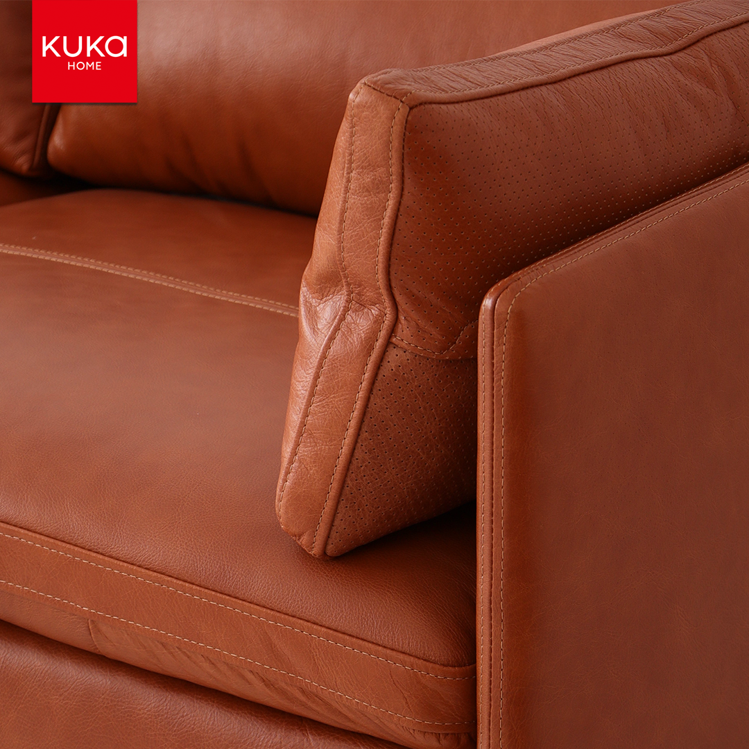 Brown Set Leather SOFA
