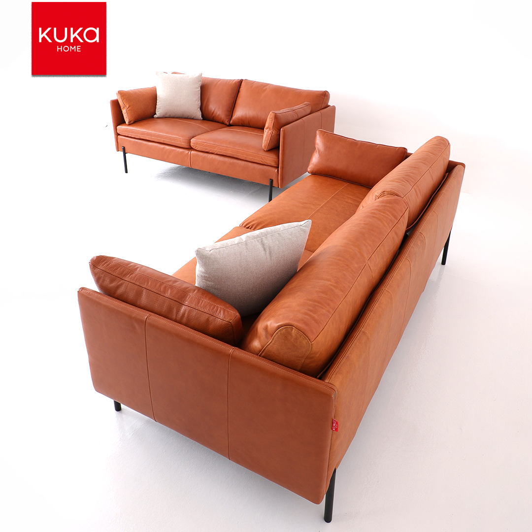 Brown Set Leather SOFA