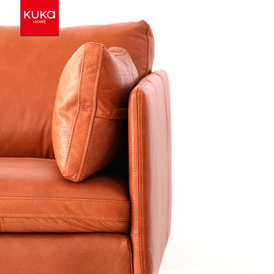 Brown Set Leather SOFA