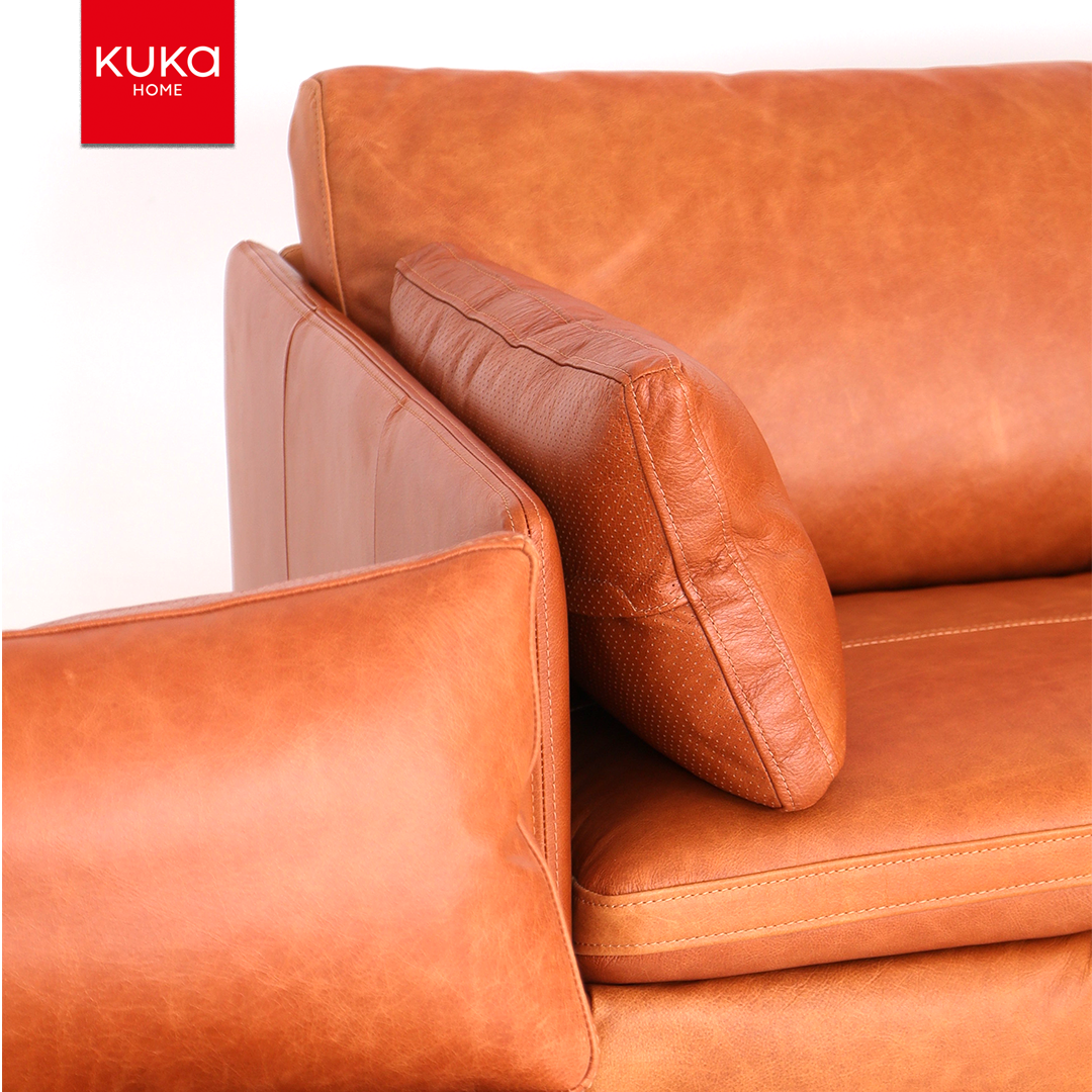 Brown Set Leather SOFA