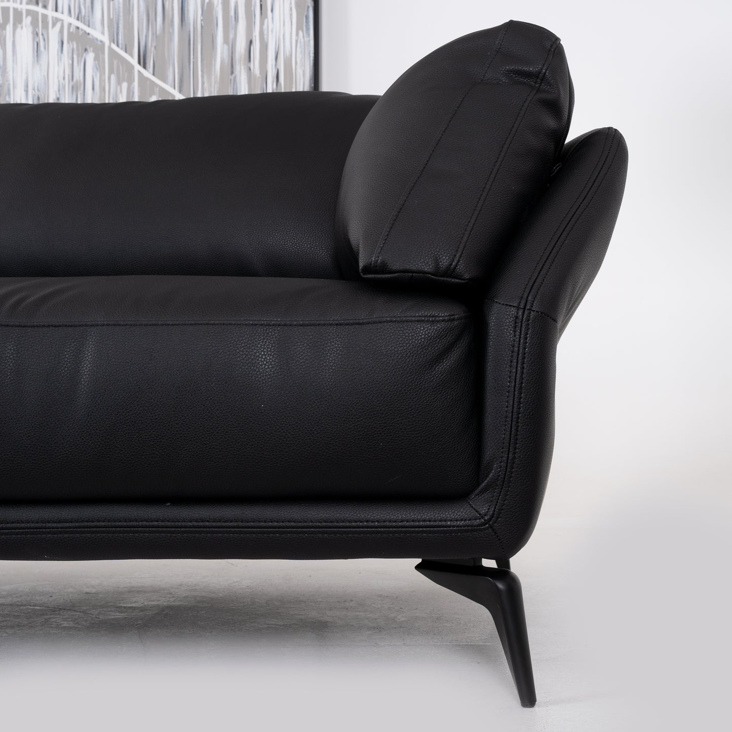 Black Sofa Set