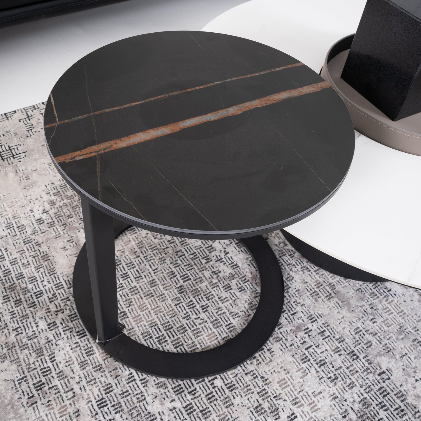 Black Sofa Set