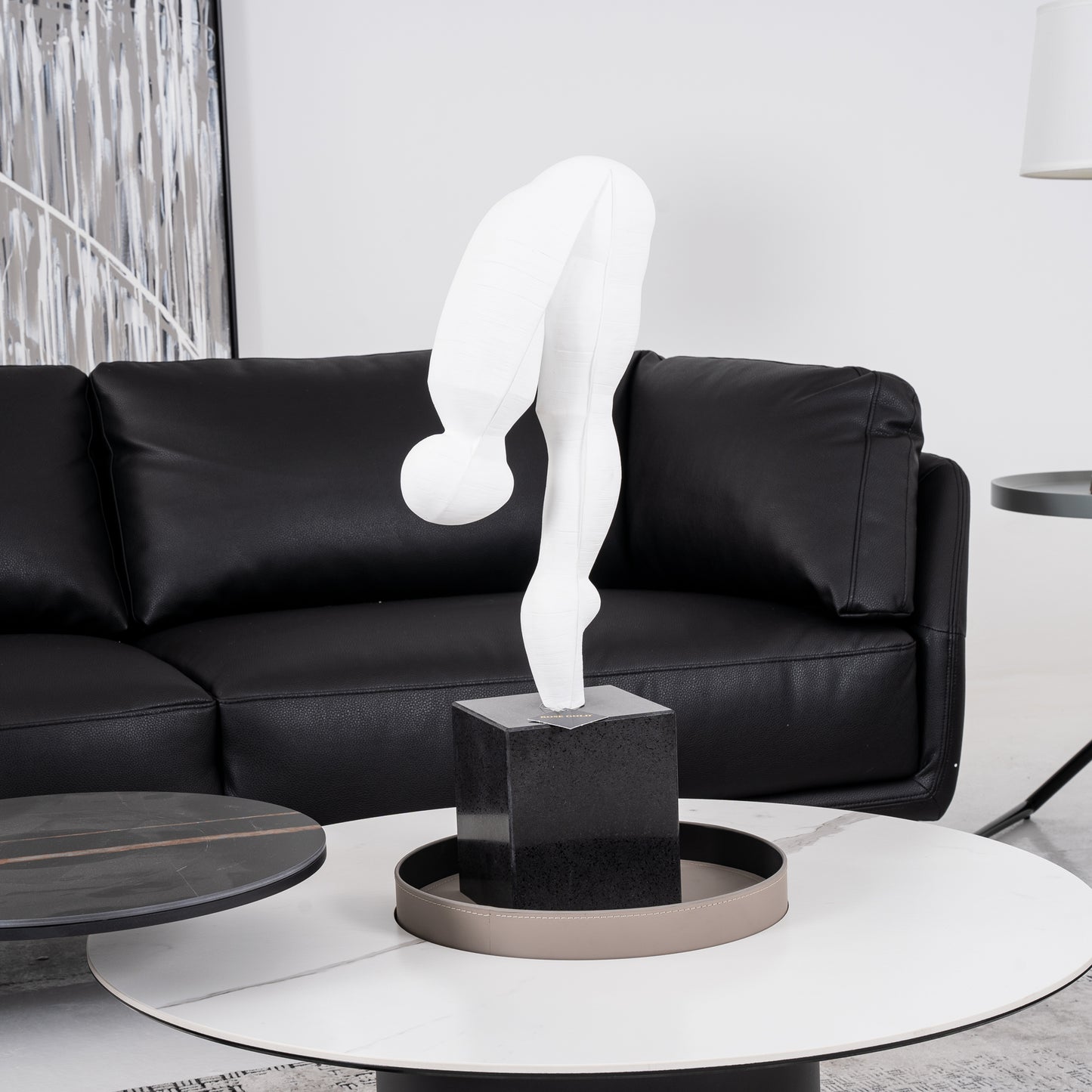 Black Sofa Set