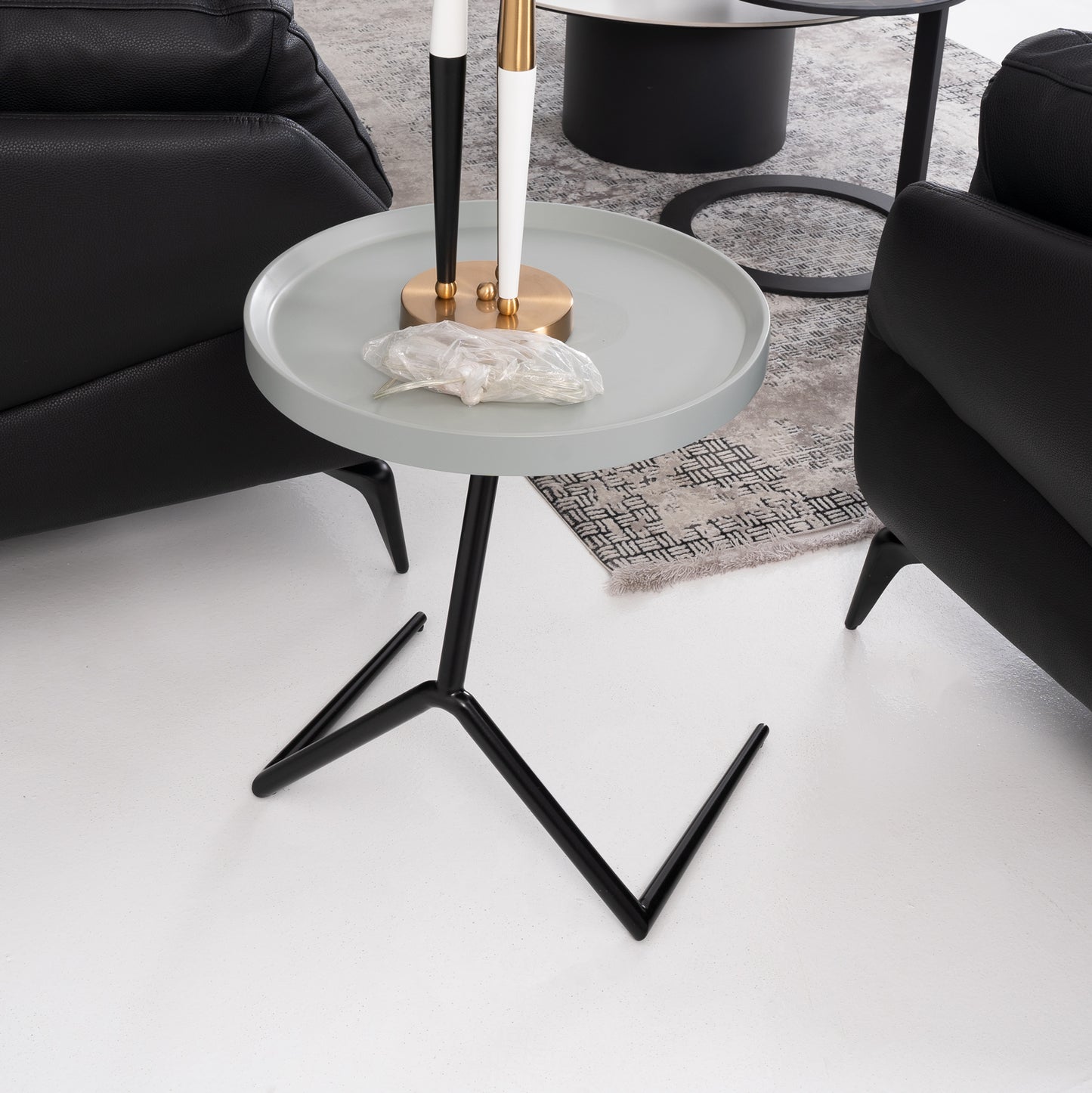 Black Sofa Set