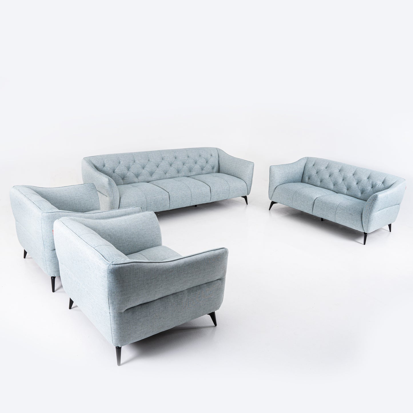 Blue Mint Sofa Set