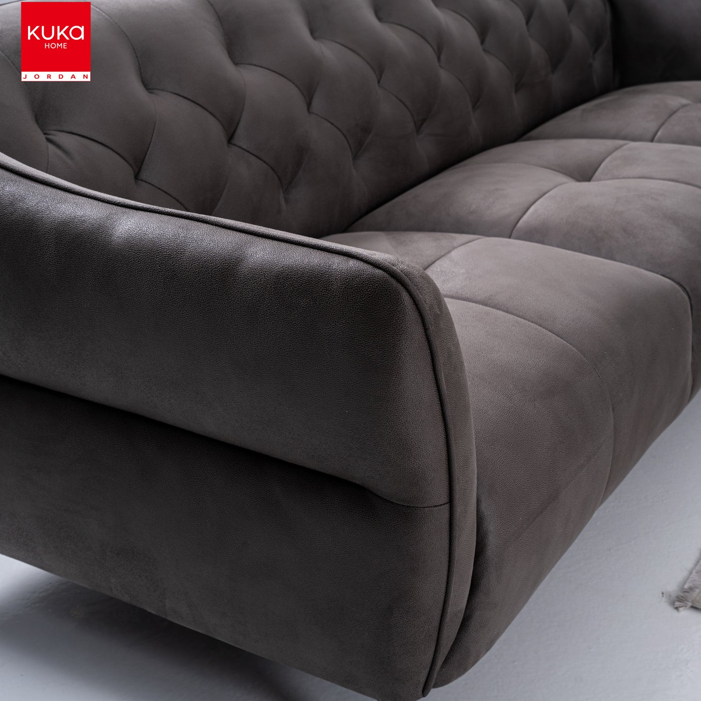 Kabtoneh Dark Silver Sofa Set