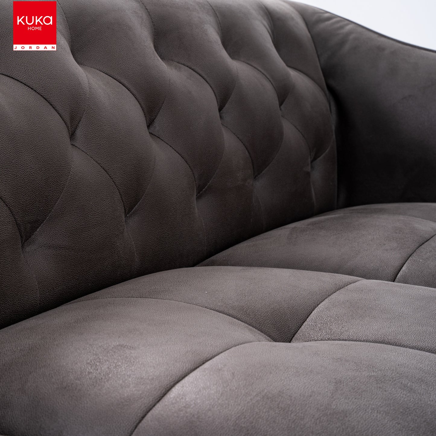 Kabtoneh Dark Silver Sofa Set