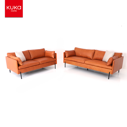 Brown Set Leather SOFA