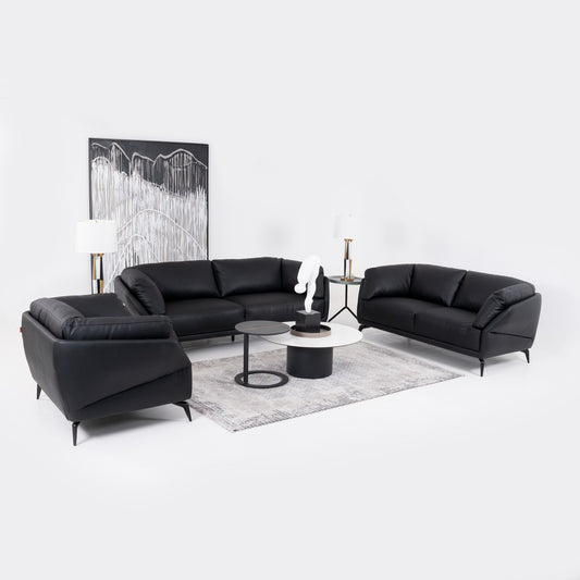 Black Sofa Set